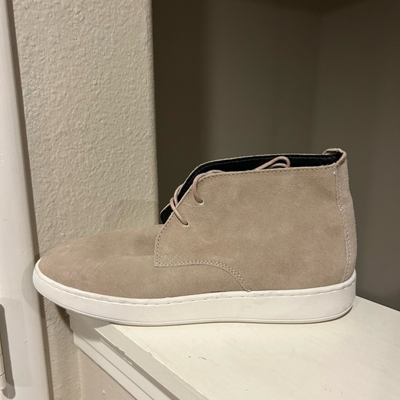 Abound Nordstrom Suede Chukka Boot 2-Eye Lace Up Men's 7M Beige Tried On - Picture 6 of 10